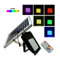 56 LED IP65 Étanche Solaire Projecteur Télécommande Changement de Couleur Paysage Jardin Jardin Spotlight Décoratif